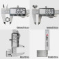 Pied à Coulisse Numérique 150 mm Vodlbov, Acier Inoxydable, Electronique Caliper Vernier, Ajustage de Précision, Mesure de Diamè Pied à Coulisse Numérique 150 mm Vodlbov, Acier Inoxydable, Electronique Caliper Vernier, Ajustage de Précision, Mesure de Diamè