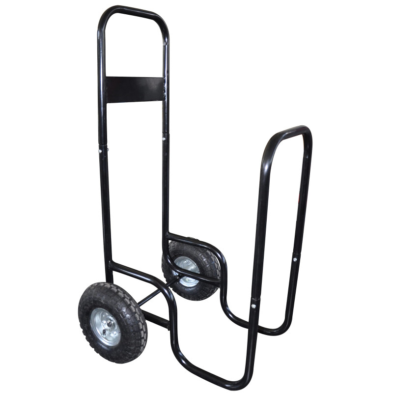 Greenstar - Chariot Porte Bûches - avec Bâche De Protection - Capactité Max. 150kg - Conception Ergonomique - Roues Gonflables - Greenstar - Chariot Porte Bûches - avec Bâche De Protection - Capactité Max. 150kg - Conception Ergonomique - Roues Gonflables -