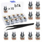 RUNCCI-YUN 10pcs linéaire rotatif potentiomètre,WH148,Potentiomètre1k, (1 × pincettes anti-statiques) RUNCCI-YUN 10pcs linéaire rotatif potentiomètre,WH148,Potentiomètre1k, (1 × pincettes anti-statiques)