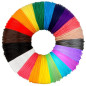 PLA de filament de stylo d'impression 3D, 20 couleurs, 10M chacun - filament de PLA 3D 1.75mm, pour PACKGOUT, MYNT3D, DeWang PLA de filament de stylo d'impression 3D, 20 couleurs, 10M chacun - filament de PLA 3D 1.75mm, pour PACKGOUT, MYNT3D, DeWang