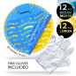 Pastilles Urinoir 24 Pièces Urinal Screen pour Urinoir Désodorisant Protection anti-éclaboussures contre les odeurs pour les toi