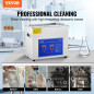 VEVOR Nettoyeur A Ultrasons 6L,Ultrasonic Cleaner Professionnel 180W 220V,Nettoyeur Digital Affichage Ultrasonique chauffage à 8 VEVOR Nettoyeur A Ultrasons 6L,Ultrasonic Cleaner Professionnel 180W 220V,Nettoyeur Digital Affichage Ultrasonique chauffage à 8