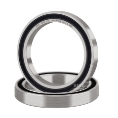 XiKe 2x Roulement à billes 6806-2RS 30x42x7mm - Acier à roulements 100Cr6 et Pré-lubrifié, Double joint caoutchouc, 6806RS Roule