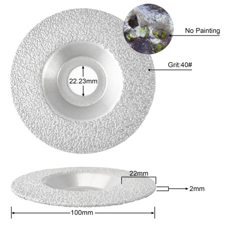 NBB Disque de meulage diamant brasé meule sur granit marbre céramique carrelage porcelaine pierre naturelle Métal Verre maçonner