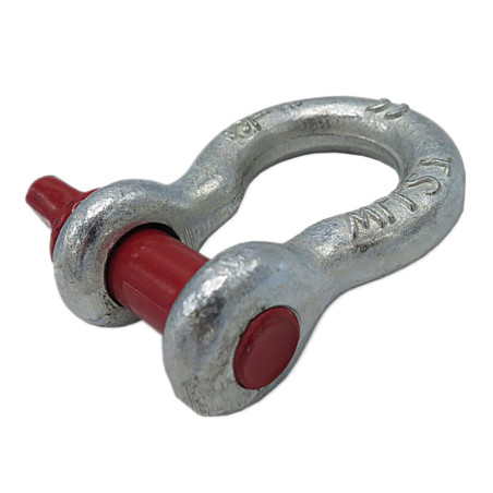DOJA Industrial | Manille en Acier Haute Resistance | 3,2 T |Pack 2| Parfait pour Le remorquage et Le Levage | 4x4 Mousqueton tr