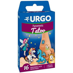 Urgo pansements tatoo fantastiques boîte de 16