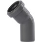 Ostendorf HTsafe 171120 Tuyau coudé 45° DN 40 mm Gris