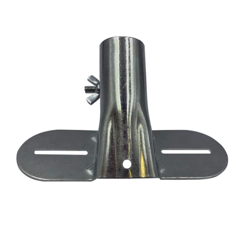 Support de poignée de balai en métal robuste avec attelle réglable pour soutenir les poignées de balai fixes (1) Support de poignée de balai en métal robuste avec attelle réglable pour soutenir les poignées de balai fixes (1)