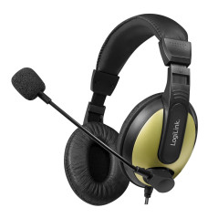 LogiLink hs0011 a Casque stéréo avec Microphone Noir