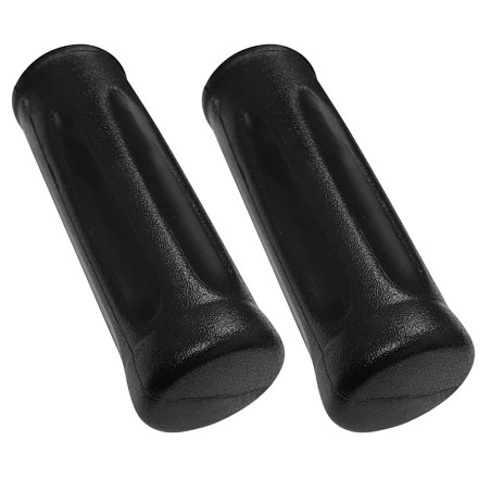 cyclingcolors 2x Poignée brouette Chariot Diable manutention Polyvalente Plastique Noir qualité (Ø27mmx125mm)
