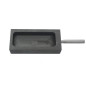 LLF Moule en graphite doré et argenté pour fondre le moulage avec barre en métal - 5kg LLF Moule en graphite doré et argenté pour fondre le moulage avec barre en métal - 5kg