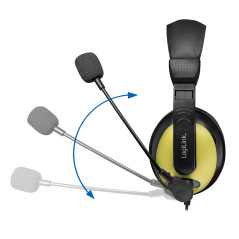 LogiLink hs0011 a Casque stéréo avec Microphone Noir