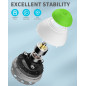 PRECIPETTE Vortex Mixeur 5000tr/min Mélangeur Agitateur Vortex Agitateur de Peinture 5000rpm 5,5mm 50ml Vortex Mixer Shaker pour PRECIPETTE Vortex Mixeur 5000tr/min Mélangeur Agitateur Vortex Agitateur de Peinture 5000rpm 5,5mm 50ml Vortex Mixer Shaker pour