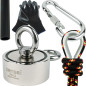 SENSEI Kit de Pêche à l'Aimant, Aimant Néodyme Double Face 150 kg N52 avec Accessories SENSEI Kit de Pêche à l'Aimant, Aimant Néodyme Double Face 150 kg N52 avec Accessories