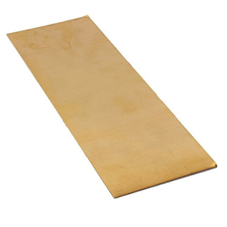 EsportsMJJ Feuille De Laiton H62 Résistante À La Corrosion 300 * 100 * 0.5 Mm