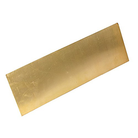 EsportsMJJ Feuille De Laiton H62 Résistante À La Corrosion 300 * 100 * 0.5 Mm