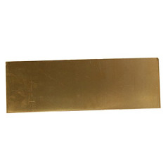 EsportsMJJ Feuille De Laiton H62 Résistante À La Corrosion 300 * 100 * 0.5 Mm