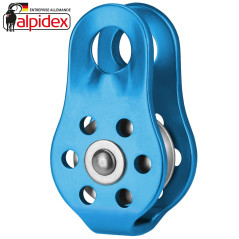 ALPIDEX Poulie de Renvoi 22 KN | Fix Pulley | Poulie de Mouflage | Norme EN12278 | Câbles Jusqu'à 13 mm Diamètre | Palan à Câble