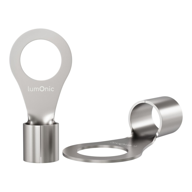 Lumonic 25x cosses à sertir nues 10-16mm² I cosses à sertir M10 non isolées I cosses M10, cosse tubulaire 10mm2 16mm2 œillets an Lumonic 25x cosses à sertir nues 10-16mm² I cosses à sertir M10 non isolées I cosses M10, cosse tubulaire 10mm2 16mm2 œillets an