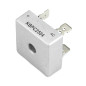 QWORK® Redresseur de pont monophasé AC à DC 6 PCS KBPC2504 400V 25A pour applications électroniques de puissance QWORK® Redresseur de pont monophasé AC à DC 6 PCS KBPC2504 400V 25A pour applications électroniques de puissance