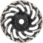 PRODIAMANT Meules boisseaux Diamant de Meulage 180 mm x 22,2 mm Turbo ST91 Disque à Diamant pour Asphalte et Chape – Qualité Pro PRODIAMANT Meules boisseaux Diamant de Meulage 180 mm x 22,2 mm Turbo ST91 Disque à Diamant pour Asphalte et Chape – Qualité Pro
