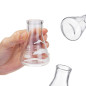 JESSTOLO 50ml Flacon Erlenmeyer verre, 10/5ml Cylindres Gradués, 2 Brosses de Nettoyage, 3 Éprouvettes, 2 Agitateurs JESSTOLO 50ml Flacon Erlenmeyer verre, 10/5ml Cylindres Gradués, 2 Brosses de Nettoyage, 3 Éprouvettes, 2 Agitateurs