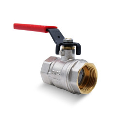 DOJA Barcelona | Levier de valve sphérique | Rouge | 3/4" | H - H | Levier clé de plomberie en acier au carbone | Valve à levier