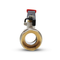 DOJA Barcelona | Levier de valve sphérique | Rouge | 3/4" | H - H | Levier clé de plomberie en acier au carbone | Valve à levier