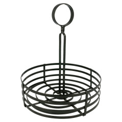 García de pou Panier Condiments 20X25 Cm Noir Fer - 1 unités