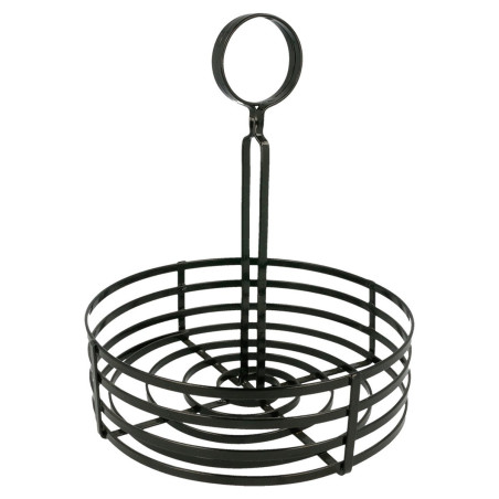 García de pou Panier Condiments 20X25 Cm Noir Fer - 1 unités