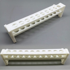 yeemeen Support de Tube à Essai, 2PCS Supports pour Tubes de Laboratoire, Support d'Eprouvettes Détachable de 2 Couches pour Tub