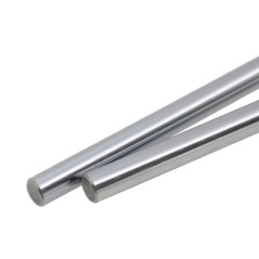 ICQUANZX 2PCs 8mm x 330mm (.315 x 13 pouces) Guide de l'arbre de la tige de mouvement linéaire chromé, trempé - Tolérance métriq