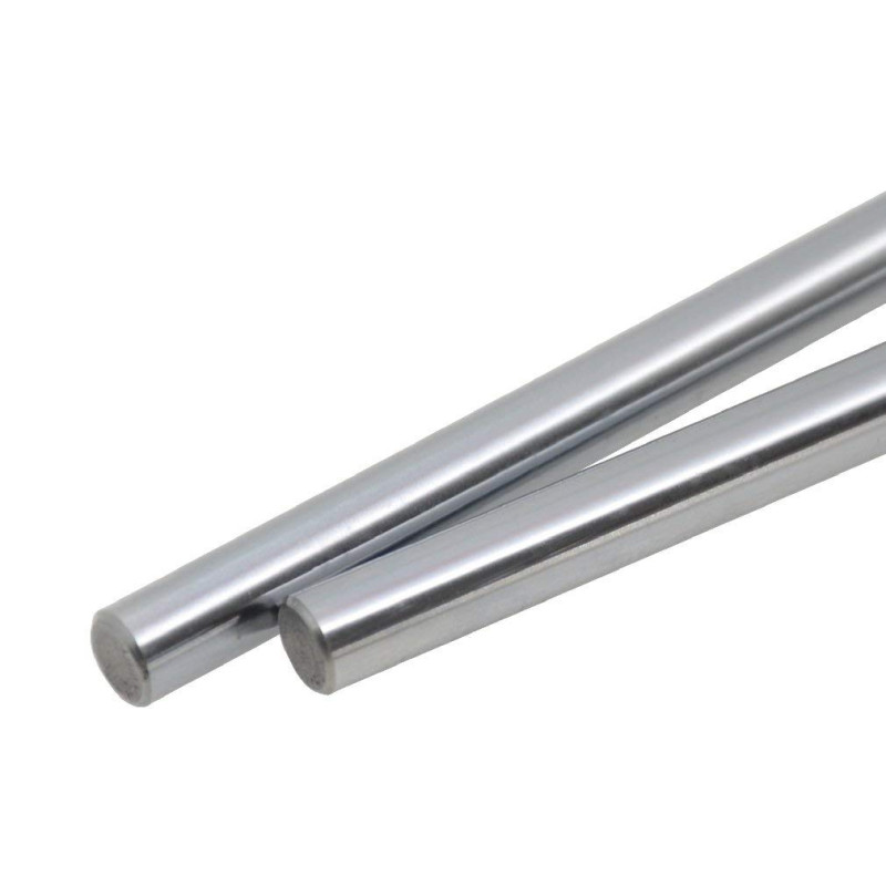 ICQUANZX 2PCs 8mm x 330mm (.315 x 13 pouces) Guide de l'arbre de la tige de mouvement linéaire chromé, trempé - Tolérance métriq ICQUANZX 2PCs 8mm x 330mm (.315 x 13 pouces) Guide de l'arbre de la tige de mouvement linéaire chromé, trempé - Tolérance métriq