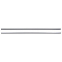 ICQUANZX 2PCs 8mm x 330mm (.315 x 13 pouces) Guide de l'arbre de la tige de mouvement linéaire chromé, trempé - Tolérance métriq