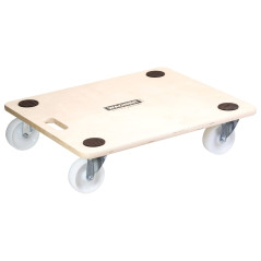 Wagner Chariot de Transport MM 1086 I 60 x 50 x 13,5 cm - Charge 400 kg - pour Objets encombrants, équipements et Meubles I Pati