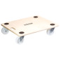 Wagner Chariot de Transport MM 1086 I 60 x 50 x 13,5 cm - Charge 400 kg - pour Objets encombrants, équipements et Meubles I Pati Wagner Chariot de Transport MM 1086 I 60 x 50 x 13,5 cm - Charge 400 kg - pour Objets encombrants, équipements et Meubles I Pati
