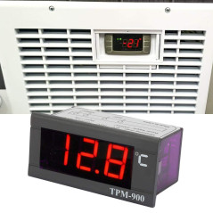 Contrôleur de température numérique, indicateur de panneau TPM-900 220V LED avec contrôleur de thermostat de capteur