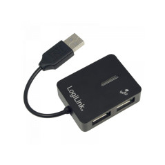 LogiLink Smile Hub USB 2.0 4 Ports Noir