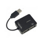 LogiLink Smile Hub USB 2.0 4 Ports Noir