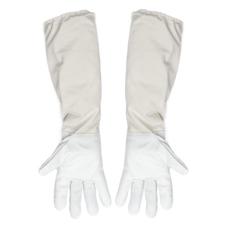 QWORK Gants d'apiculture en peau de chèvre, parfaits pour l'apiculteur débutant