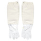 QWORK Gants d'apiculture en peau de chèvre, parfaits pour l'apiculteur débutant QWORK Gants d'apiculture en peau de chèvre, parfaits pour l'apiculteur débutant