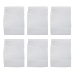 UMCHU 6 Pièces 300 mesh Filtrant en Mailles de Nylon Fines,Sac à Lait de Noix,pour lait de noix végan,lait d'amandes,jus de frui