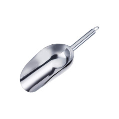 Westmark Pelle de Boulangerie/Pesage et Remplissage, Volume complet: 300 ml (env. 400 g Farine), Acier Inoxydable, Halia, Argent
