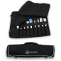 Wusaki Trousse de Cuisinier Vide pour Chefs Professionnels et étudiants en école hotelière – 9 Places + 2 Poches de Rangement Wusaki Trousse de Cuisinier Vide pour Chefs Professionnels et étudiants en école hotelière – 9 Places + 2 Poches de Rangement