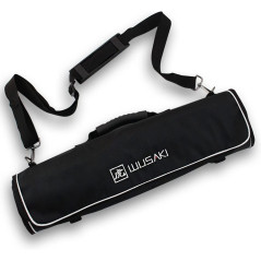 Wusaki Trousse de Cuisinier Vide pour Chefs Professionnels et étudiants en école hotelière – 9 Places + 2 Poches de Rangement
