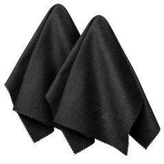 Chiffons à lunettes grand format et antidérapants pour une utilisation aisée – Pack de 2 chiffons microfibre extrêmement doux -