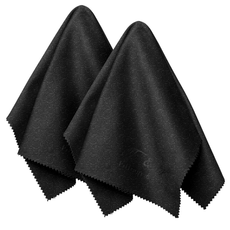 Chiffons à lunettes grand format et antidérapants pour une utilisation aisée – Pack de 2 chiffons microfibre extrêmement doux - Chiffons à lunettes grand format et antidérapants pour une utilisation aisée – Pack de 2 chiffons microfibre extrêmement doux -
