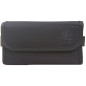 CLAIRE-FONCET Sacoche Banane en Toile Tissu polyester, Avec Monnayeur Distributeur Noir de 8 Pièces d'Euros, 1 Poche Zip intérie CLAIRE-FONCET Sacoche Banane en Toile Tissu polyester, Avec Monnayeur Distributeur Noir de 8 Pièces d'Euros, 1 Poche Zip intérie