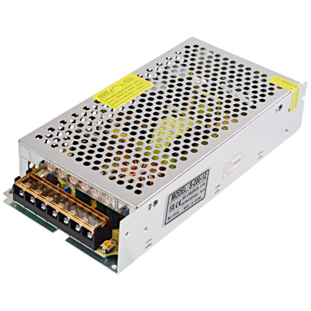 DC 12V Alimentation à Découpage AC 110V / 220V à DC 12V 16.7A 200W Transformateur pour CCTV, Lumières LED