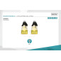 DIGITUS Câble LAN Cat 6A - 0,25m - 10 pièces - RJ45 Câble réseau - S/FTP Blindé - Compatible Cat-6 & Cat-7 - Noir DIGITUS Câble LAN Cat 6A - 0,25m - 10 pièces - RJ45 Câble réseau - S/FTP Blindé - Compatible Cat-6 & Cat-7 - Noir